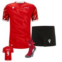 Tryg Forsikring Volleyball Draktsett rød/hvit (Dame)