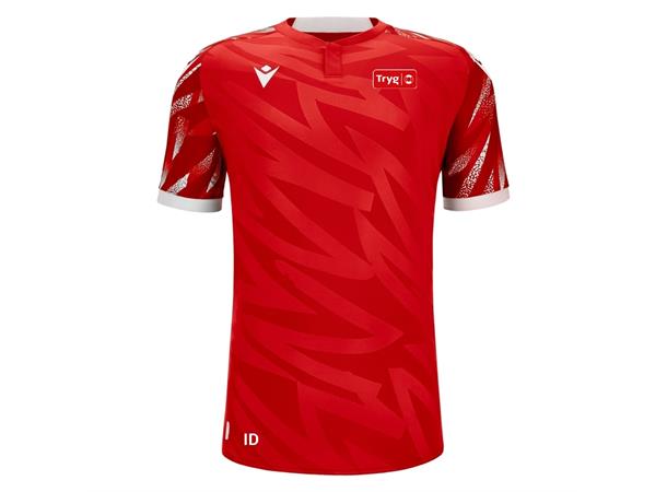 Tryg Forsikring Themis Spillerdrakt rød/hvit 