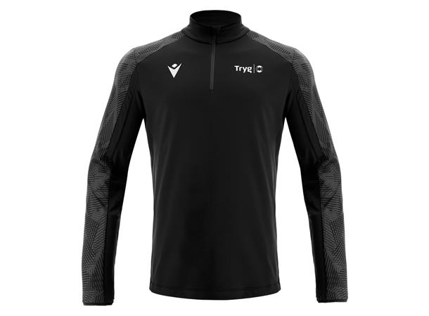 Tryg Forsikring Naryn 1/4 zip treningsgenser sort 