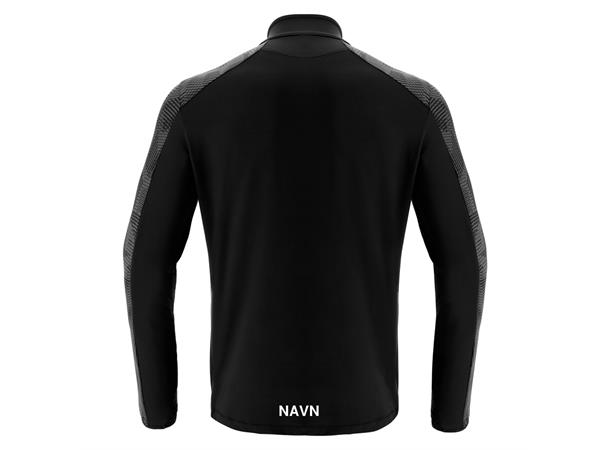 Tryg Forsikring Naryn 1/4 zip treningsgenser sort 