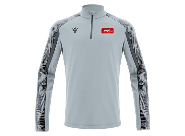 Tryg Forsikring Naryn 1/4 zip treningsgenser silver 