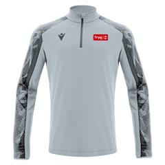 Tryg Forsikring Naryn 1/4 zip treningsgenser silver