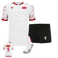 Tryg Forsikring Volleyball Draktsett hvit/rød (Dame)