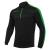 Talent Training 1/4 Zip Top BLK/GRN XS Teknisk treningsgenser  - Unisex 